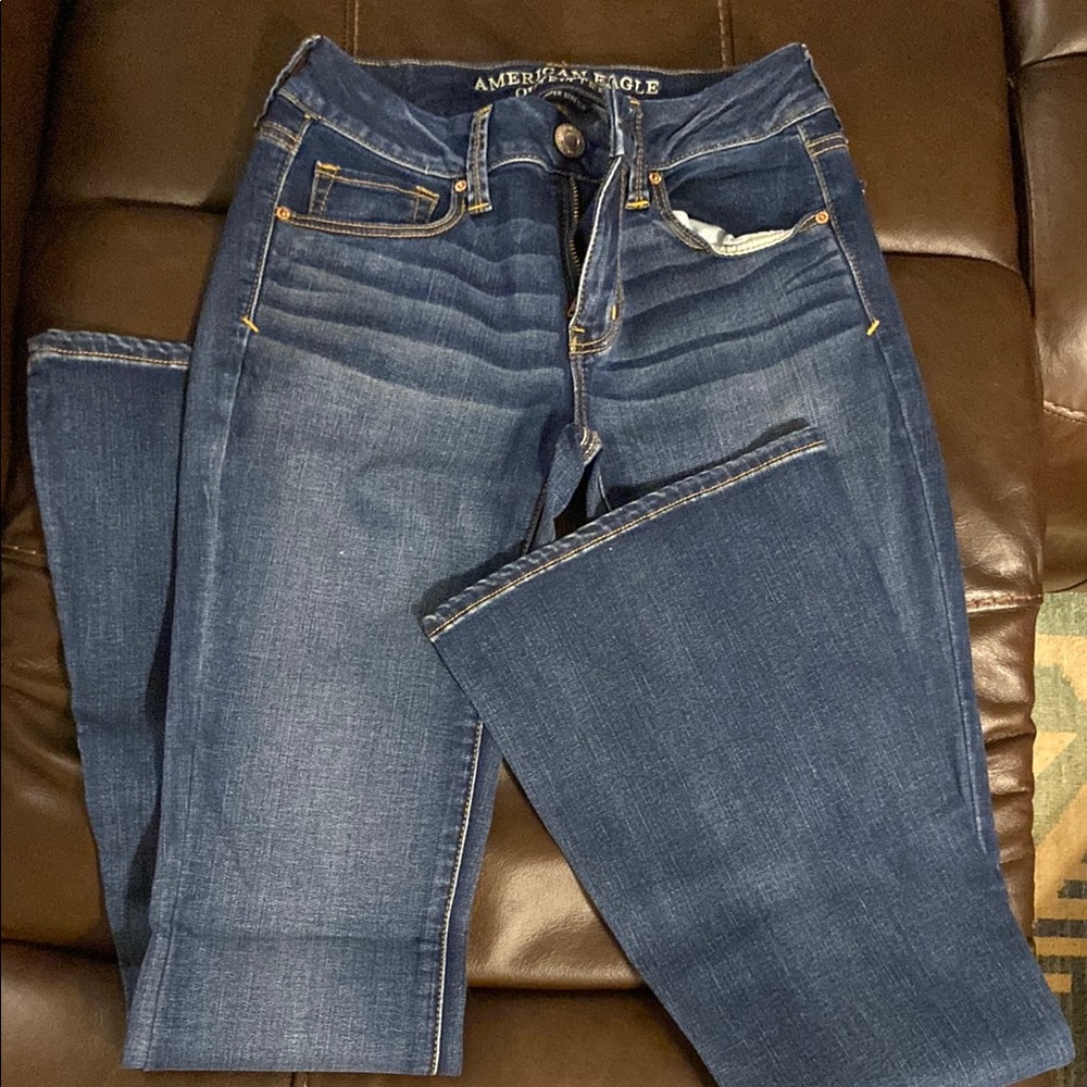 American Eagle Outfitters Women's Blue Jeans